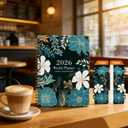 2026 Planner for Women | Jan 2026-Dec 2026 Pretty Hardcover Agenda | 6.3" x 8.5" Spiral Bound Monthly/Weekly/Daily Calendar Planner with Bookmark, Perfect for School, Office & Home SuppliesB12)