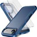 for iPhone Air Case [Shockproof] [Dropproof] [Heavy Duty Protection] [Pocket-Friendly] Slim & Tough Non-Slip Protective Phone Cover for iPhone Air 6.5inch, Blue