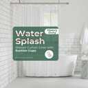 HARBOREST Clear Shower Curtain Liner with Side Suction Cups, Premium PEVA Plastic Shower Liner with 3 Magnets, Waterproof Bathroom Curtain, 72 x 84, Heavy Duty Clear