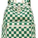 Bluboon Mini Backpacks for Girls 13" Toddler Backpack Purse School Bookbag Kawaii Backpack Women, A Corduroy Green Check