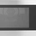 GE GCST10A1WSS 4-in-1 Microwave Oven, 1,050 Watts Air Fryer, Broiler & Convection Mode, Child-Lock Technology, Kitchen Essentials for The Countertop or Dorm Room, 1.0 Cu. Ft, Stainless Steel