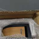 10.4Inch Floating Nightstand, Wall Mounted Bedside Shelf, Handmade Bedroom Furniture,Floating Bedside Table, Floating Nightstand with Drawer (Black, Single Drawer)