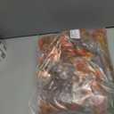 4Pcs Artificial Fall Flowers for Outdoors, UV Resistant Faux Mums Plants, Silk Fake Hanging Flowers for Autumn Porch Planter Patio Yard Garden Decor (Orange Yellow)