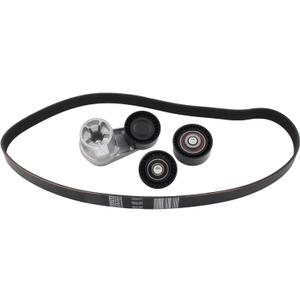 MOTOKU Belt Tensioner and Serpentine Belt Pulley for BMW 530i 2017, 535i 2010-2017, 540i 2017, 640i 2012-2018, 740i 2013-2015, 740Li 2013-2015, X5 2011-2018, X6 2010-2019 3.0 L6