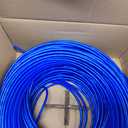 | CAT6 Plenum Cable 1000ft | UTP, 23AWG, 550MHz | DSX-8000 Certified | Most Certified Cable of The Whole Market (Blue)