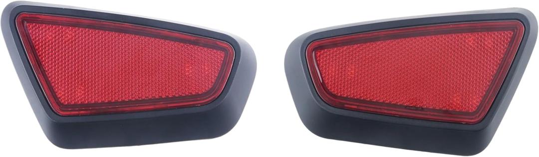 KUROKU Mower Tractor Fender Deck LH/RH Reflector kit AM135555 AM135556 Compatible with John Deere Lawn & Garden Tractors X500X520X530X534 etc