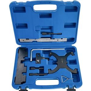 9Pcs Engine Camshaft Alignment Timing Tool Kit, Timing Tool Kit Compatible with Ford Focus Fiesta Mazada 1.5 1.6 VCT, Camshaft Flywheel Locking Tools 303-1097