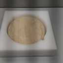 Travertine Decorative Bowl - 7.8 Diameter & 2 Height - Key Bowl for Entryway Table - Travertine - Organic Modern Centerpiece - Beige/Natural