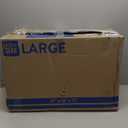 Hadulcet Mobile Standing Desk with Charging Station, Adjustable Standing Computer Desk, Standing Adjustable Laptop Cart with Wheels for Home Office Classroom Vintage Oak