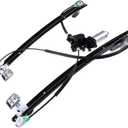 FINDAUTO 741-534 Front Left Driver Side Window Regulator fit for 04-07 for Chrysler Town & Country,04-07 for Dodge Caravan,04-07 for Dodge Grand Caravan Window Regulator and Motor Assembly with Motor