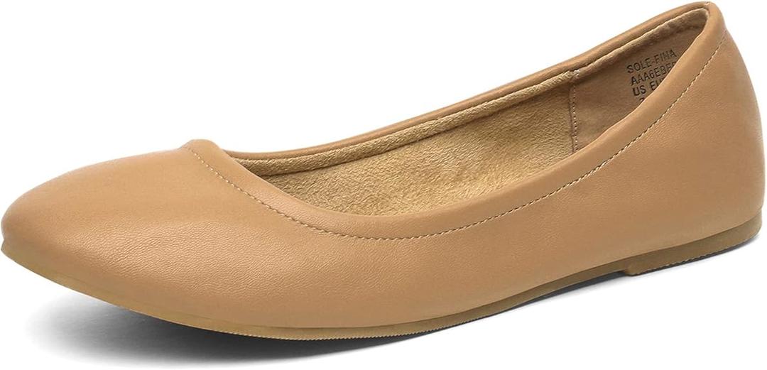 BABUDOG Women's Sparkly Flats Shoes Shiny Mesh Loafers Shoes Soft Memory Foam Flats(Full Black.US8)