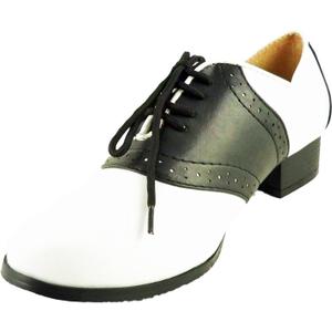 Ellie Shoes Women's 105-SD Oxford (8, Black/White)