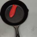 Lodge Seasoned Cast Iron Skillet - PFAS-Free, Non-Toxic Cookware - Use with an Oven, Stove, Grill, or Campfire - Naturally Non-Stick & Oven Safe - 8 Inches