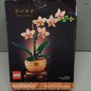 LEGO Botanicals Mini Orchid Building Set - Artificial, Fake Orchid for Home Decor, Adults Ages 18+ - Gift for Birthdays - Indoor Plant Decorations for Table, Desk, Office - 10343