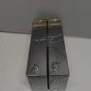 2 x Reed Oil Room Diffuser - Home Fragrance Reed Diffuser and Oil Diffuser Sticks - Natural Reed Diffuser Set - Relaxing and Calming Scent - 5.07oz Diffusers for Home - Gold - Ebony Bergamot Aroma