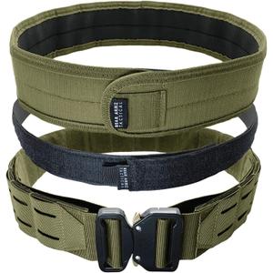Battle Belt | Heavy Duty Nylon Belts | Molle Riggers Belt | American Company (Od Green)