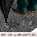 Amyracel Front Door Mat 3'x4', Heavy Duty Waterproof Commercial Floor Mat