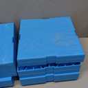 PAULINN RV Leveling Blocks 12 Pack, Heavy Duty Camper Leveling Blocks with 2 Velcro Straps, Interlocking Sturdy RV Blocks for Single & Dual Wheels, Stackable Jack Blocks, Customizable Height, Blue