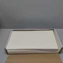 250 Sheets Cream Colored Legal Size Cardstock (8.5 X 14 Inches) - 65lb Cover