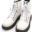 YFINE Sneakers Flat Shoe Laces: Athletic Shoelaces With Metal Tips - 2 Pair (47 inch (120CM), White Silver + Silver Tips)