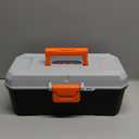 Kids Tool Set 46 PCS, Christmas Birthday Gifts for Kids Ages 3,4,5,6,7,8, Toddler Tool Set with Portable Tool Box & Electronic Toy Drill, Construction Toys Tools for Toddlers, Tool Kits for Boys Girls (Orange)