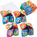 Kangaroo 28 Pack Cootie Catcher Cards for Valentines - Classroom Valentines Cooties Game for Kids - Valentines Day Cards for Kids School - Valentine Party Favors Bulk for Boys and Girls