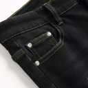 FREDD MARSHALL Men's Fleece Lined Skinny Winter Slim Fit Thicken Warm Stretch Jeans