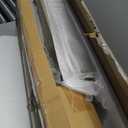 Shoe Storage Cabinet with Handmade Rattan Drawers, Freestanding Shoe Organizer Cabinet with Solid Wood Legs, Narrow Shoe Cabinet Storage for Entryway, Rustic Slim Shoe Rack Cabinet (Grey) (Width - 31.5 inches)