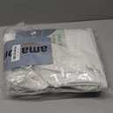 Off White Curtains 100 Inches Long 2 Panels Back Tab Sheer Linen Curtain Modern Farmhouse Coastal Decor White Cotton Textured Gauze Curtains 100 inch Length for Patio Sliding Door Office Bedroom