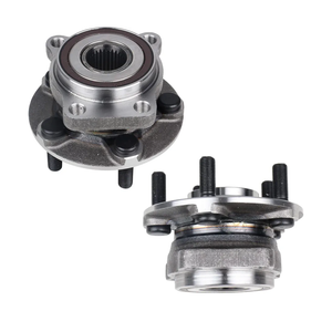 KUSATEC 513220 2PCS Front Wheel Bearing and Hub Assembly Compatible with Subaru Outback Legacy 2005 2006 2007 2008 2009 2010 2011 2012 2013 2014, 5 Lug Bolts w/ABS