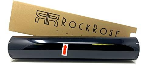 RockRose 5% VLT Car Tint 36" by 15FT 2PLY Nano Ceramic Professional Tint Car Window Tint Heat, UV, and IRR Block Tint for Cars Adhesive Film(36" x 15FT)