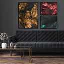 Pixy Canvas Floater Frame 12x14 for 3/4 (0.75) inch Deep Canvas Paintings/Canvas Prints/Wood Canvas Panels/Wall Art/Wall Decor/Home Decor/Artwork (Black, 12 x 14 inch, Portrait)