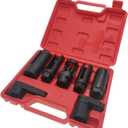 7 Pcs Oxygen Sensor Socket 22mm (7/8 in), 27mm, 29mm fits All Vehicle O2 Removal and Installation Universal Puller and Removal Tool