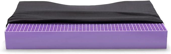 Purple Ultimate Seat Cushion, Large 2.5 Inch Gel Seat Cushion | GelFlex Grid for Office Chair, Gaming, Car - Pressure-Reducing for Long Sitting, Temperature-Neutral, No-Slip - Made in USA