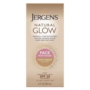 Jergens Natural Glow Daily Facial Moisturizer, Fair to Med 2 fl oz (59 ml)