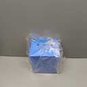 Acrylic Suggestion Box 8.2 x 6.7 x 5 Inch Large Donation Box Safe Ballot with Lock and Sign Holder for Voting Charity Business Cards Collection Display Ticket Comment(Blue)