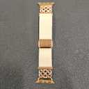 TOYOUTHS Braided Magnetic Band Compatible with Apple Watch Bands 38/40/41/42/44/45/46/49mm Women Men, Dressy Celtic Metal Stretchy Elastic Strap for iWatch Series 11 10 9 8 7 6 5 4 SE/Ultra 3 2 1