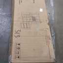 KEIKI L Shaped Home Office Desks with LED Light, Pegboard, Hutch, Drawers, Bookshelf & Storage Shelves, Modern Wooden Gaming Computer Corner Table for Work, Study, Writing