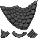 1Pcs Travel Seat Cushion - Inflatable Airplane Seat Cushion for Travel.Suitable for Long Distance Sedentary People to Use,Easy to Carry, 3D Inflatable Airbag is Ergonomic and Suitable