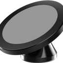 Magnetic Phone Holder for Car, [ 2 Groups Super Strong Magnet ] [ 360 Rotation ] Universal Dashboard Car Mount Holder Compatible with All Smartphones (Black)