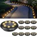 SOLPEX Mini Solar Ground Lights 12 Pack