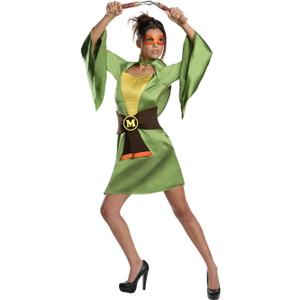 Rubies womens Teenage Mutant Ninja Turtles Michelangelo Costume (Medium, Green)