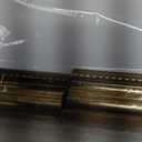 Americanflat 16x20 Picture Frame with Decorative Inner Mat Accent - Displays 11x14 Photos with Mat or 16x20 Without - Veranda Collection - Gold Vintage Frames with Polished Plexiglass