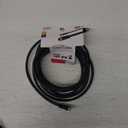 GE RG6 Coaxial Cable, 15 ft. F-Type Connectors, Double Shielded Coax, Input Output, Low Loss Coax, Ideal for TV Antenna, DVR, VCR, Satellite Receiver, Cable Box, Home Theater, Black, 33627