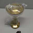 Cordless Metal Desk Lamp, Touch Sensor Control LED Table Lamp,3 Color Stepless Dimmable Battery Powered Lamp for Living Room, Dorm, Home Office (Gold)