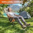 Portable Folding Rocking Camping Chair for Adults - Outdoo Camping Rocker, One Size