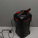 172GPH Canister Filter, External Aquarium Filter Ultra-Quiet Water Circulation Cleaning Machine with Media for Fish Tanks and Aquariums Up to 30 Gallons (172GPH)