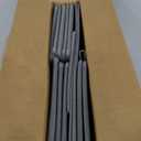 Amazon Basics Cloth Drawer Storage Organizer Boxes for Socks, Underwear and Baby Items, Set of 6, Gray