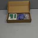 RJ45 Crimp Tool Kit Pass Thru Cat5 Cat5e Cat6 RJ45 Crimping Tool with 20PCS RJ45 Cat6 Pass Through Connectors, 20PCS Covers,1 Wire Punch Down Cutter and 1 Network Cable Tester