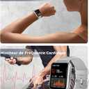 GRV Smart Watch for iOS and Android Phones (Answer/Make Calls), Watches for Men Women IP68 Waterproof Smartwatch Fitness Tracker Watch with Heart Rate/Sleep Monitor Steps Calories Counter (Gray)
